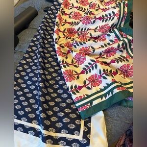 (2) J Crew scarves